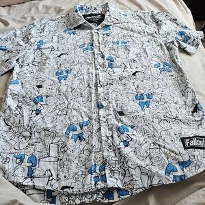 Fallout Button Down Shirt